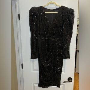 Sequin midi dress